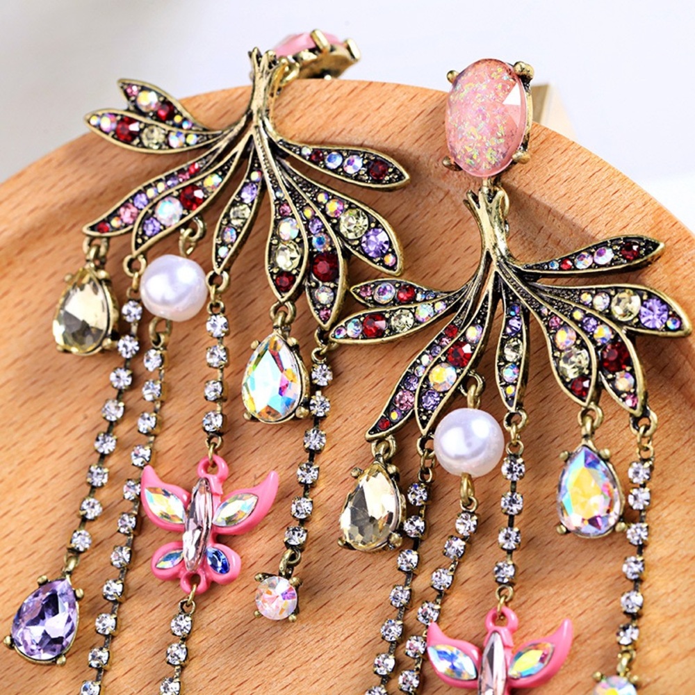 Vintage Inspired Butterfly Earrings